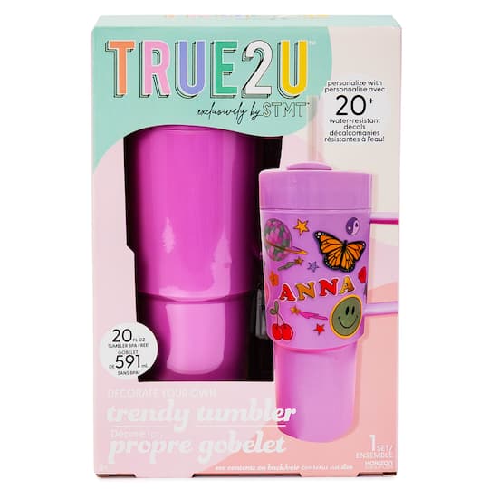 STMT™ True2U™ Decorate Your Own Trendy Tumbler